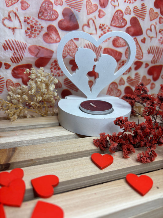 Porte bougie St Valentin