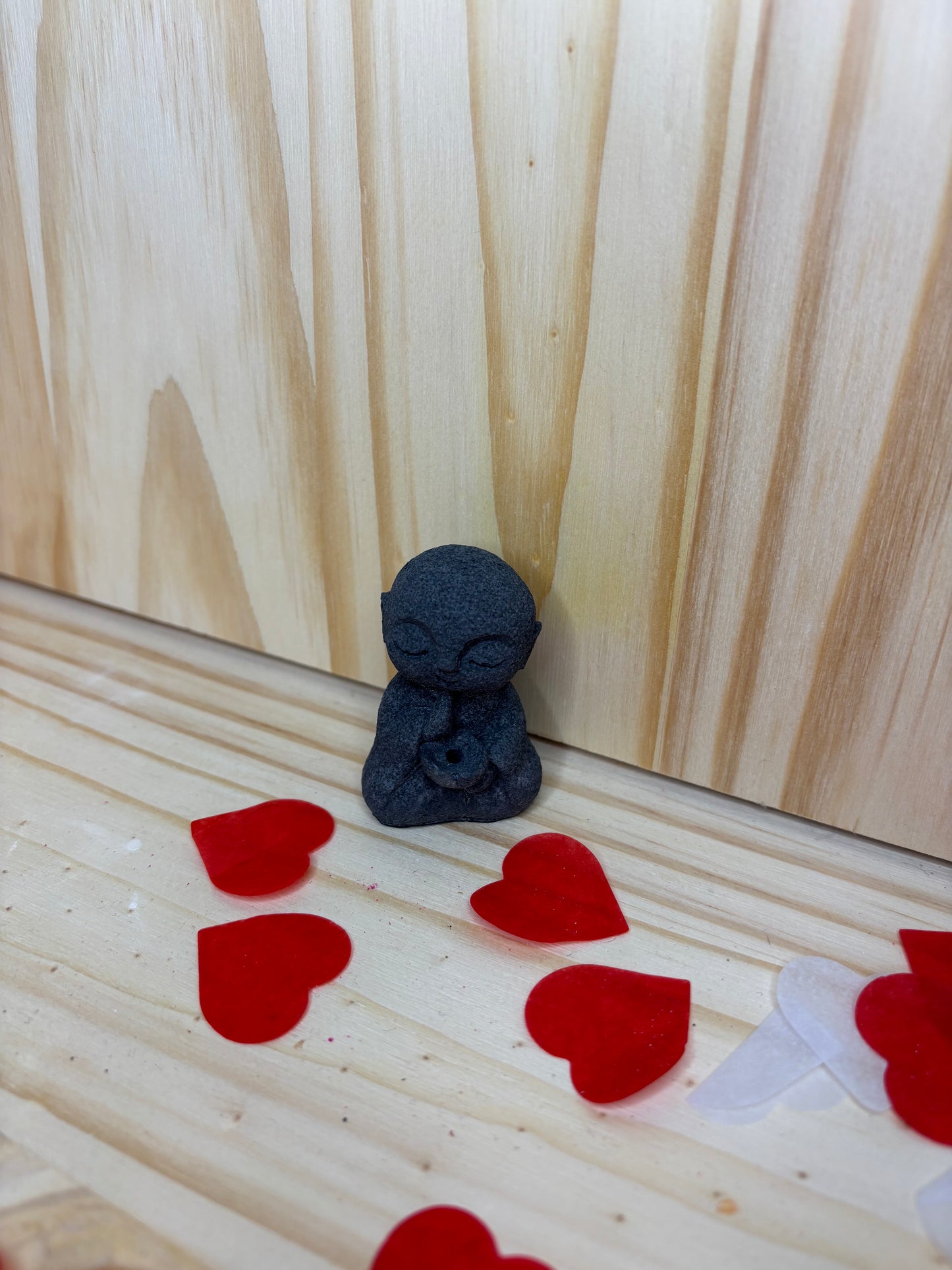 Bouddha porte encens