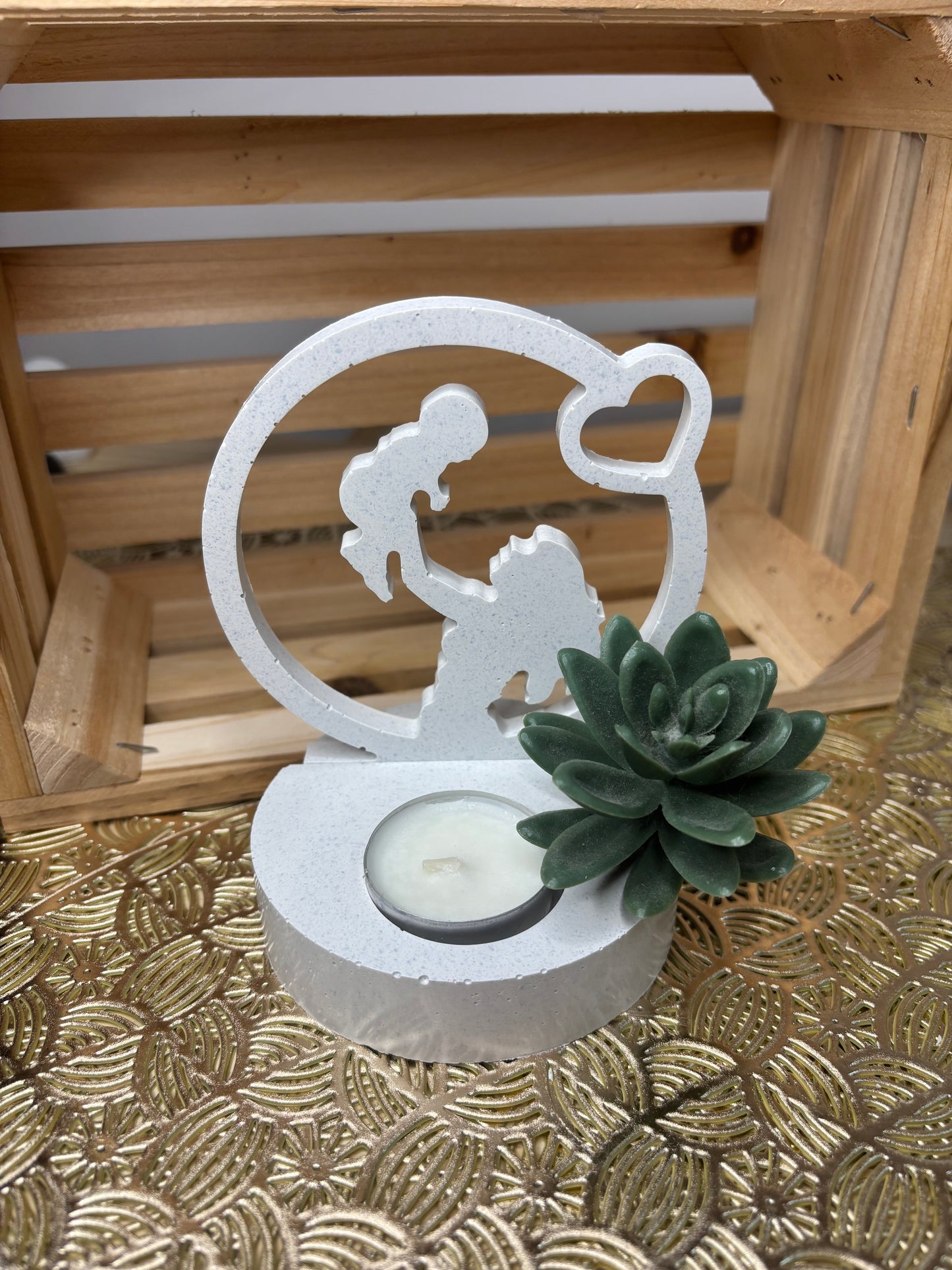 Porte bougie MERE PORTE ENFANT