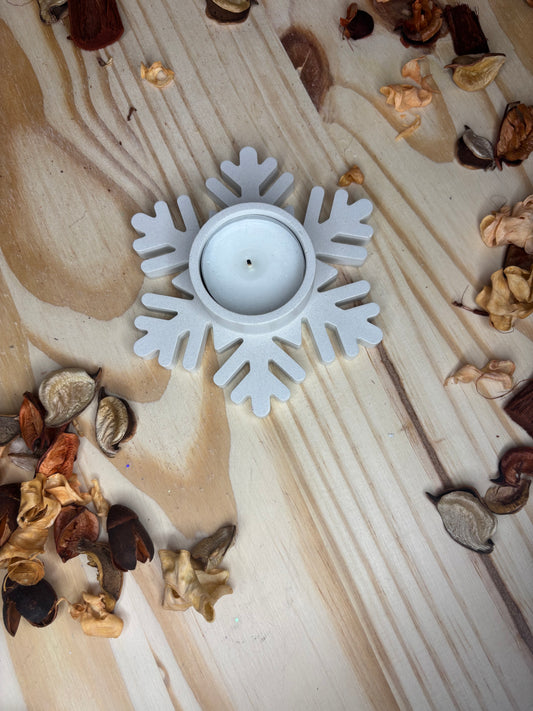 LOT 2 Flocons bougie