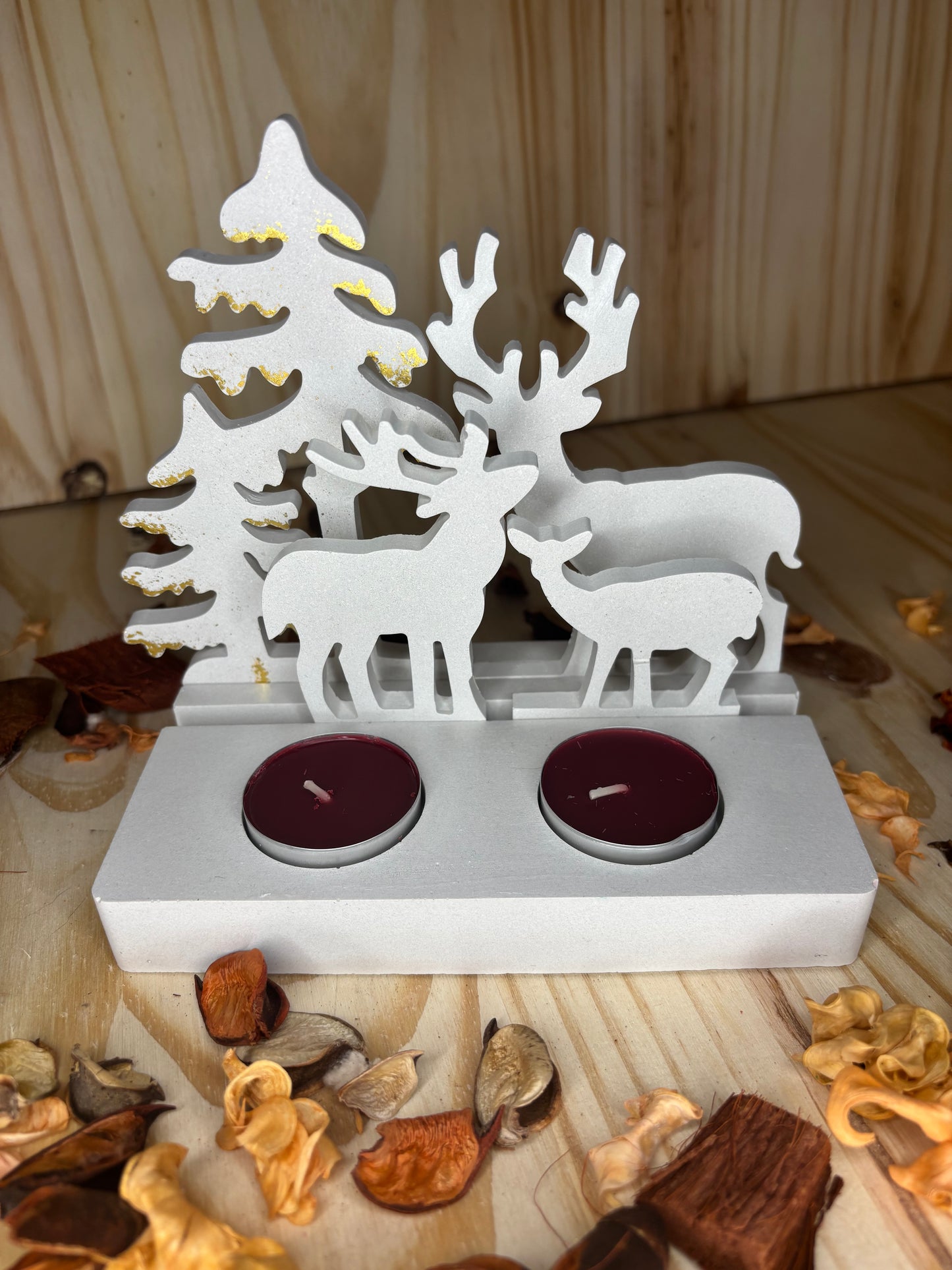 Centre de table CERF OR