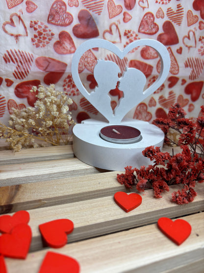 Porte bougie St Valentin