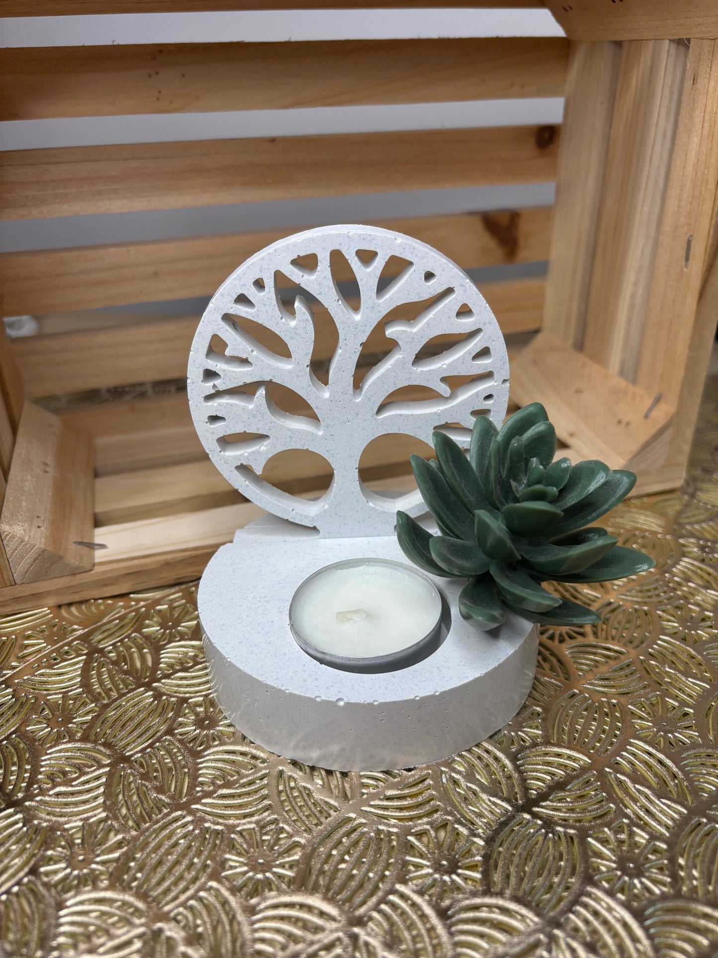 Porte bougie ARBRE DE VIE