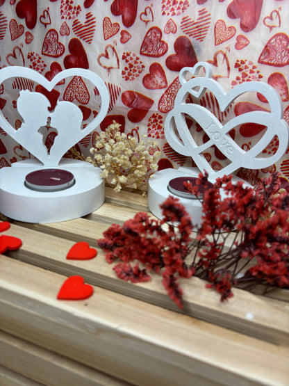 Porte bougie St Valentin