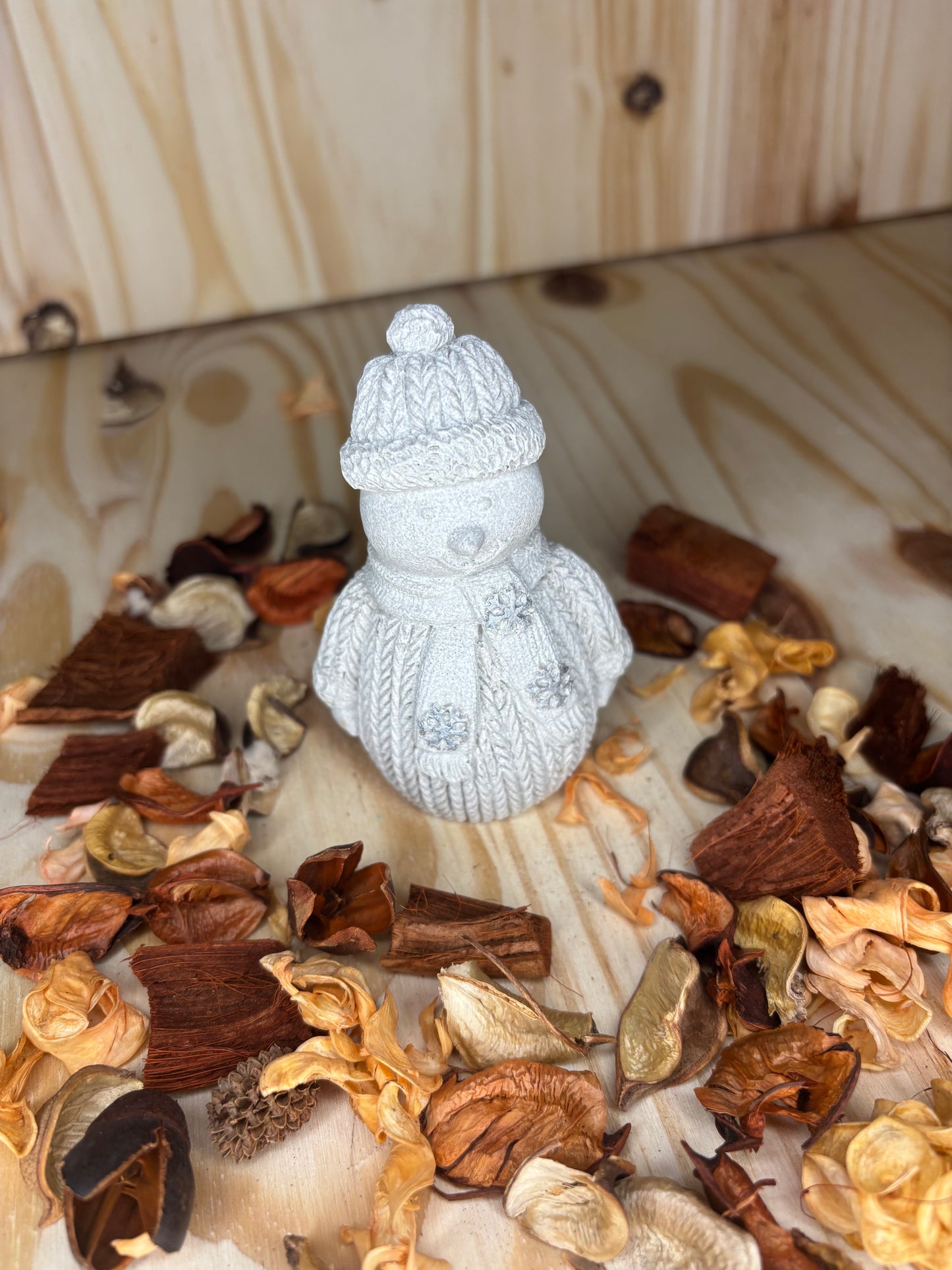 Bonhomme de neige ARGENTE