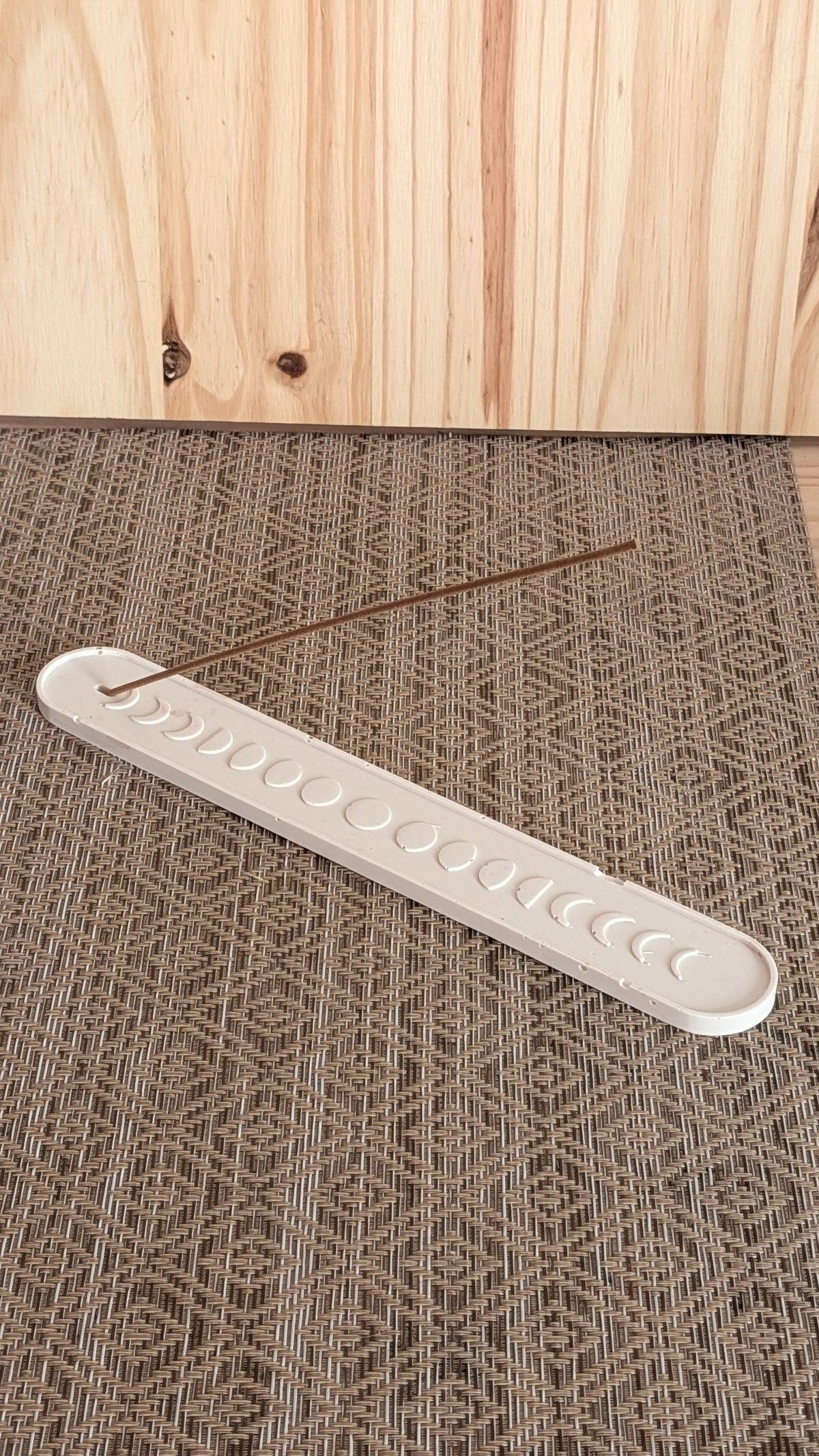 Porte encens plat